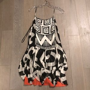 DVF fun summer silk mini dress
